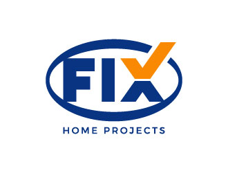 FIX Home Projects logo design by CreativeKiller