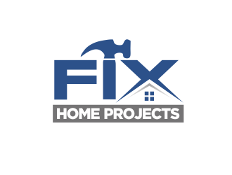 FIX Home Projects logo design by M J