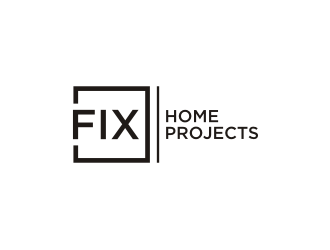 FIX Home Projects logo design by rief