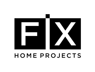 FIX Home Projects logo design by GassPoll