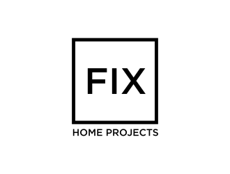 FIX Home Projects logo design by GassPoll