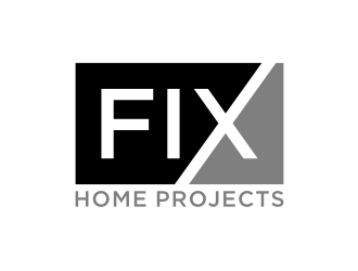 FIX Home Projects logo design by puthreeone