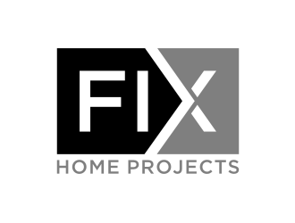 FIX Home Projects logo design by puthreeone