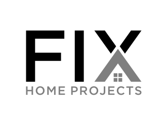 FIX Home Projects logo design by puthreeone