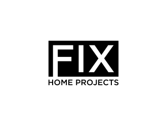 FIX Home Projects logo design by .::ngamaz::.