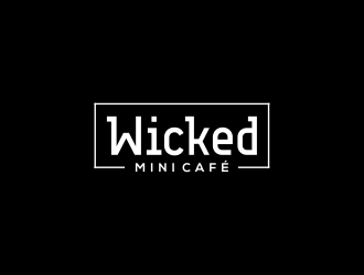 Wicked Mini Cafe logo design by ubai popi