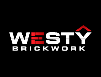 Westy brickwork logo design by bluespix