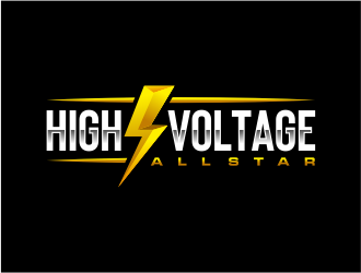 High Voltage All Star logo design by mutafailan