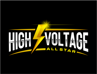 High Voltage All Star logo design by mutafailan