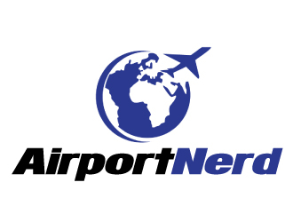 AirportNerd logo design by AamirKhan