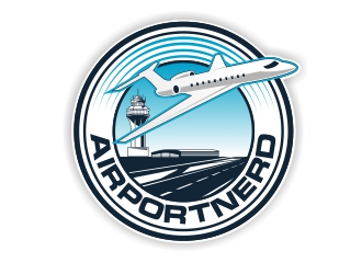 AirportNerd logo design by rizuki