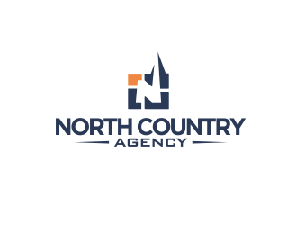 North Country Agency logo design by M J