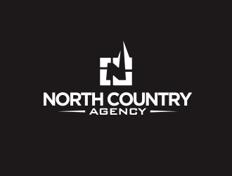 North Country Agency logo design by M J