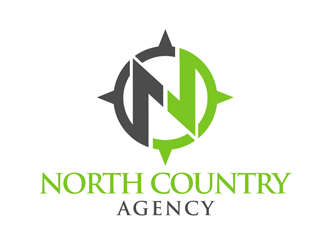 North Country Agency logo design by kunejo