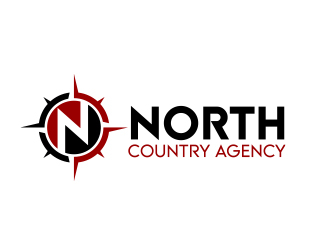 North Country Agency logo design by MarkindDesign