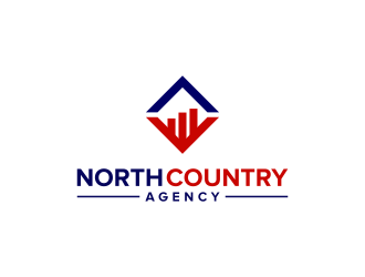 North Country Agency logo design by ubai popi