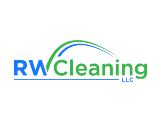 RW CLEANING LLC logo design by denfransko