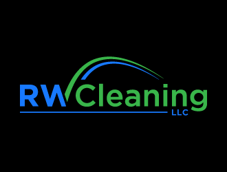 RW CLEANING LLC logo design by denfransko