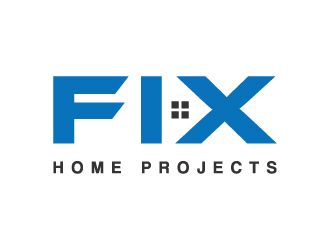 FIX Home Projects logo design by DreamCather