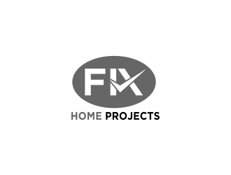 FIX Home Projects logo design by wildbrain