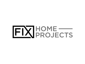 FIX Home Projects logo design by vostre