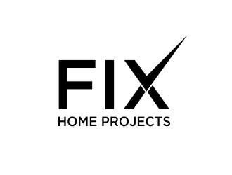 FIX Home Projects logo design by oke2angconcept