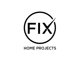 FIX Home Projects logo design by oke2angconcept
