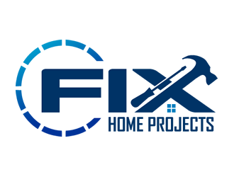 FIX Home Projects logo design by Coolwanz