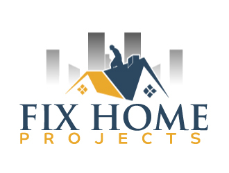 FIX Home Projects logo design by AamirKhan