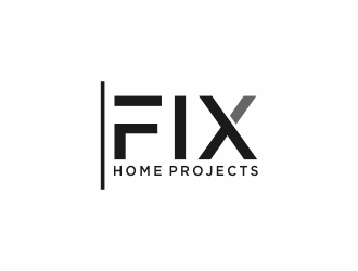 FIX Home Projects logo design by y7ce