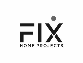 FIX Home Projects logo design by y7ce