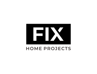 FIX Home Projects logo design by vuunex