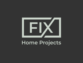 FIX Home Projects logo design by vuunex