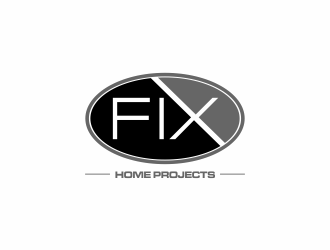 FIX Home Projects logo design by afra_art