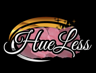 HueLess logo design by AamirKhan
