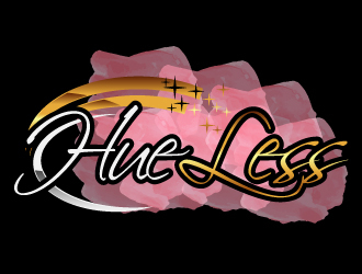 HueLess logo design by AamirKhan