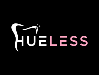 HueLess logo design by pel4ngi