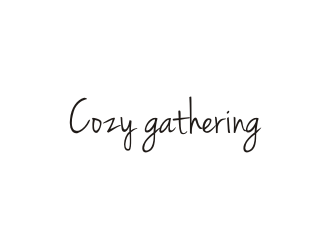 Cozy gathering  logo design by bombers