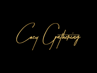Cozy gathering  logo design by christabel