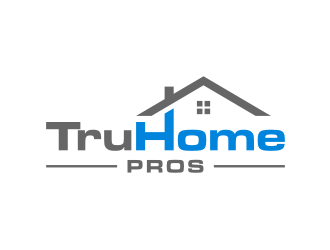 TruHome Pros logo design by Inaya