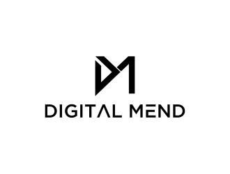 Digital Mend logo design by oke2angconcept
