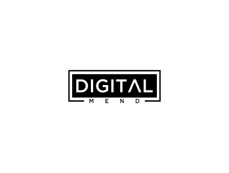 Digital Mend logo design by oke2angconcept