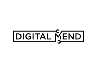 Digital Mend logo design by pel4ngi