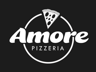 Amore Pizzeria  logo design by kunejo