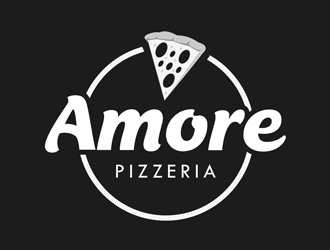 Amore Pizzeria  logo design by kunejo