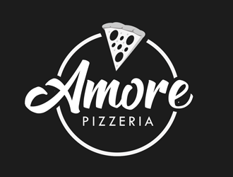 Amore Pizzeria  logo design by kunejo