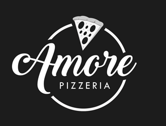 Amore Pizzeria  logo design by kunejo