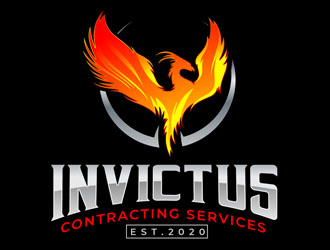 Invictus Contracting Services logo design by DreamLogoDesign