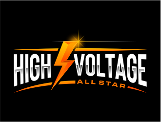 High Voltage All Star logo design by mutafailan