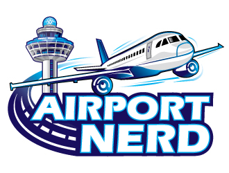 AirportNerd logo design by Sandip